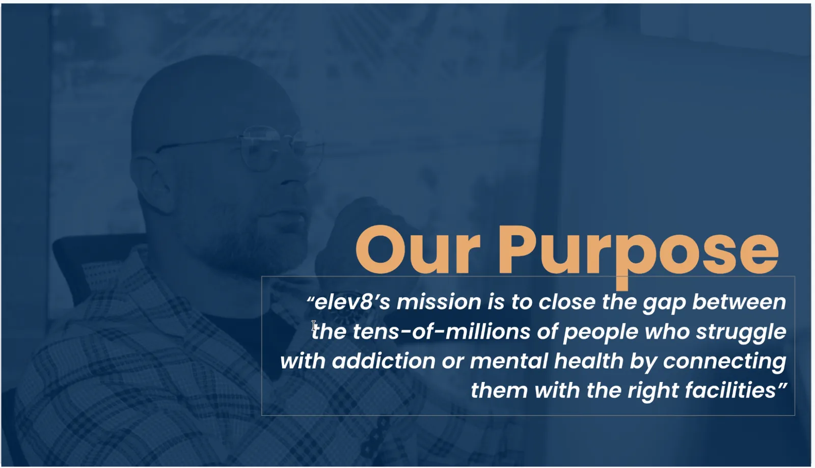 elev8 purpose — closing the gap between patients and the care they need